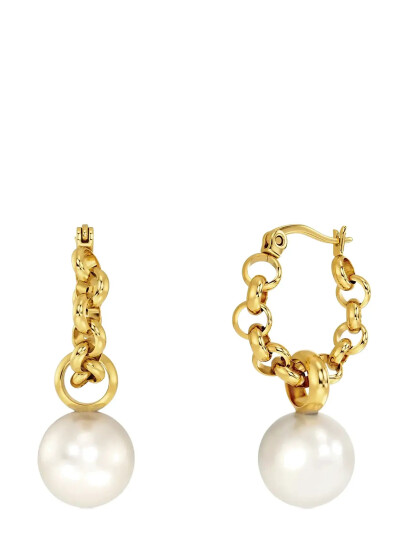 EDBLAD Lexie Hoops Gold |Guld |One Size EDBLAD Lexie Hoops Gold |Guld |One Size