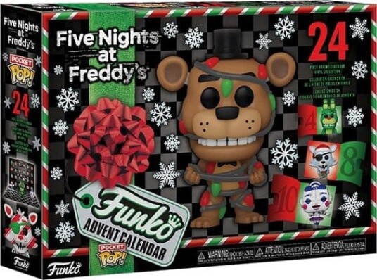 Adventskalender Five Nights At Freddy's 24 dager Julekalender Gave Overraskelse Julegave til barn