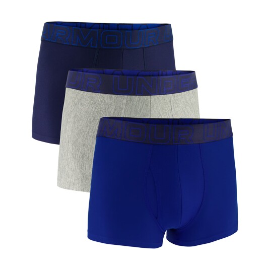 Boksershorts Under Armour M Perf Tech 3in 3-Pack Blue L