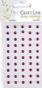 Rhinestones 5 Mm, 50 Stk Lilla