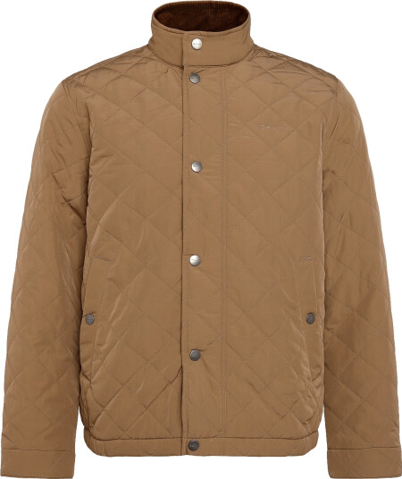Gant Quilted Jacket Brown XXXXL