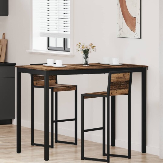 vidaXL Stående Bar Bord Konstruert tre vidaXL Stående Bar Bord Konstruert tre