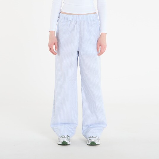 Calvin Klein Jeans Poplin Ewaist Pull On Pant Yd Blue M