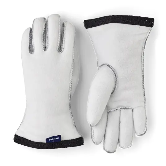 Hestra Alpine Glove Heli ski liner - 5 finger 22/23 linerhansker unisex 8 offwhite