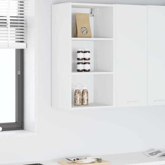  Hengende skap Riga Hvit 40 x 29,5 x 80 cm Konstruert tre