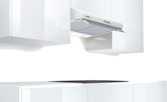 Bosch DUL63CC20 Underbygd ventilator med belysning Hvit 350 m³/h Bosch DUL63CC20 Underbygd ventilator med belysning Hvit 350 m³/h