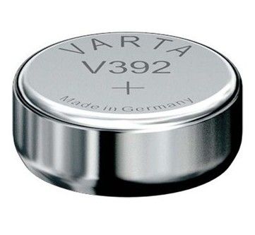 VARTA Batterie Silver Oxide, Knopfzelle, High Drain, 392, 1.55V