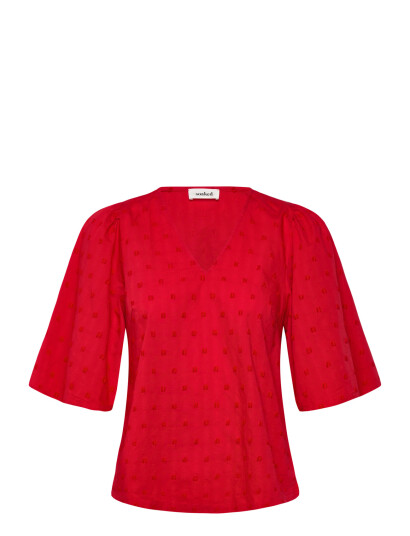 Soaked in Luxury Slsunela Felisia Top Ss   Red   L