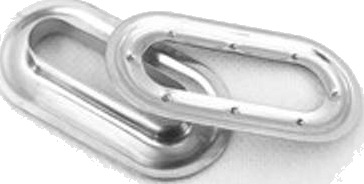 MALJE OVAL 40 X 10 MM FORNIKLET MALJE OVAL 40 X 10 MM FORNIKLET