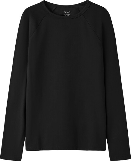 Name It Nkmtoby Ls Slim Top Black 116