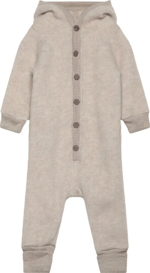 Mikk line | Wool Baby Suit W. Hood | 56