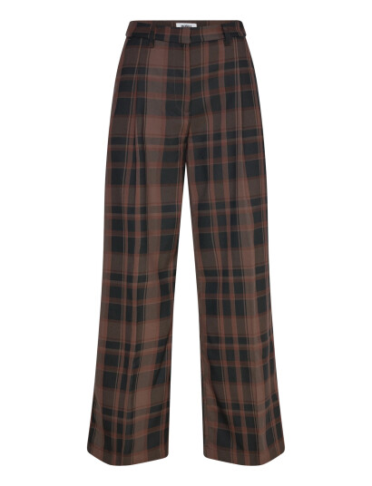Monki High Waisted Wide Leg Twill Trousers - Grey - 36 Monki High Waisted Wide Leg Twill Trousers - Grey - 36