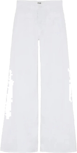 Five Jeans Dame Bukser Hvit W27, Five Jeans Dame Bukser Hvit W27,