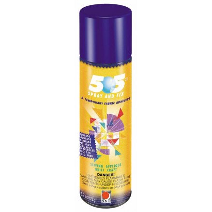 Diverse 505 Midlertidig Spraylim Limspray Tekstillim 250ml til patchwork stoff