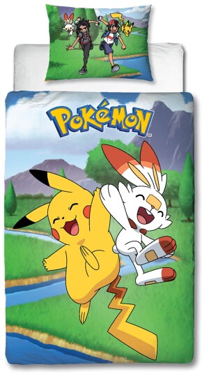 Bed Linen - Adult Size 140 x 200 cm - Pokemon (POK418) Bed Linen - Adult Size 140 x 200 cm - Pokemon (POK418)