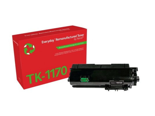 Everyday - Svart - Kompatibel - Boks - Gjenfabrikert - Tonerpatron Alternativ For: Kyocera Tk-1170 - Green World Alliance Returprogram