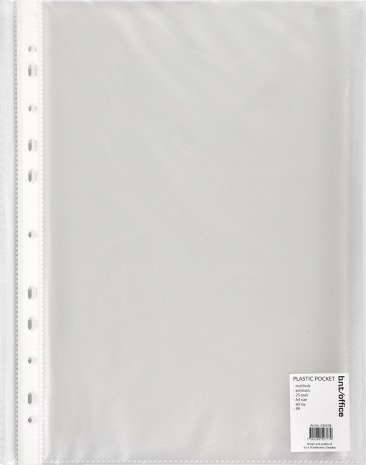 Wera Plastlomme A4 60 Mikron 25 Pak Præget Transparent Pp 52% Grs