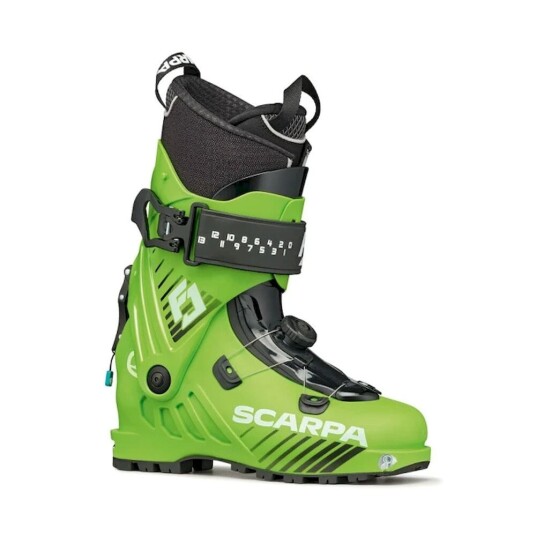 Scarpa F1 Junior Topptursko 24/25 Green Lime MP 22.5 // EU 35 Scarpa F1 Junior Topptursko 24/25 Green Lime MP 22.5 // EU 35