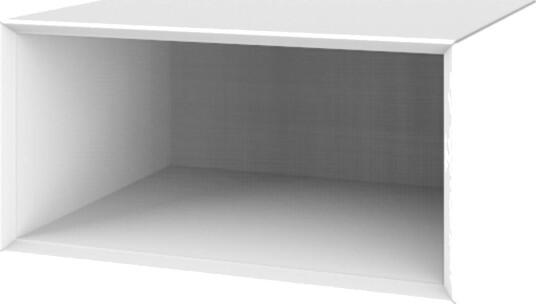 The Box Modul Lav Åpen 39cm Hvit