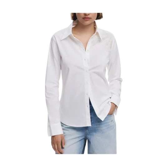 Desigual Dame Bluser & Skjorter Hvit M,