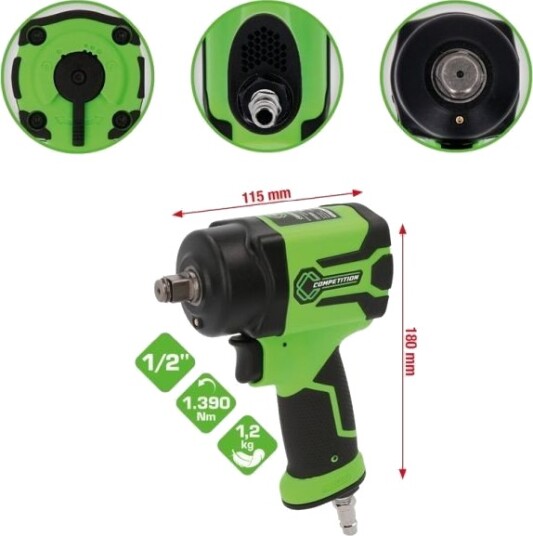 KS TOOLS 512.0030 Slagskrutrekker (trykkluftdrevet) KS TOOLS 512.0030 Slagskrutrekker (trykkluftdrevet)