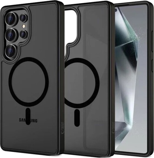 Tech-Protect MagMat MagSafe Case for Samsung Galaxy S25 Ultra Black