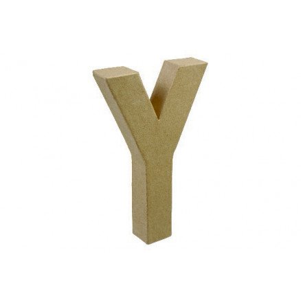 Diverse Pappbokstav Y 20x11,5cm 1 stk
