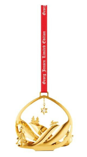 Georg Jensen - Jul 2023 ornament landskap gull
