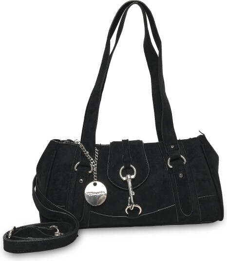 Tamaris Bags Tas Marina Suede   BLACK   One Size