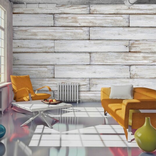 Tapet Wooden Weave 100x70 - Artgeist sp. z o. o.