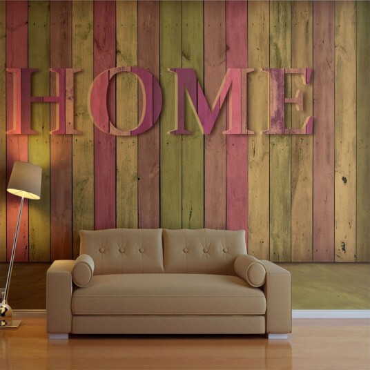 Fototapet House Pink 400x309 - Artgeist sp. z o. o.