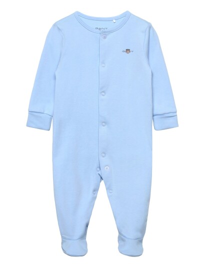 Gant Kids Shield Ls Romper Blue 74