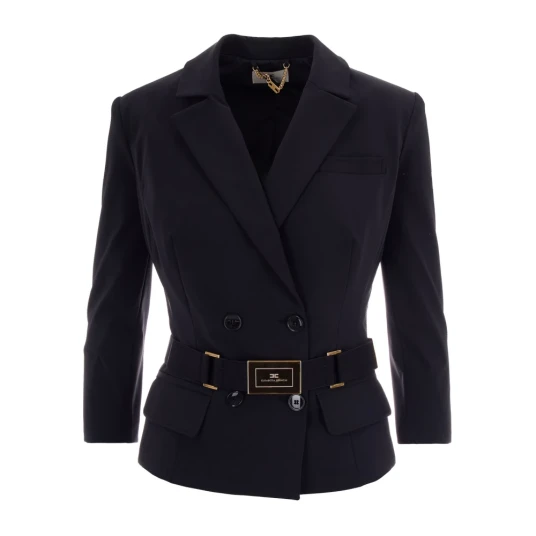 Elisabetta Franchi Dame Jakker Svart S,