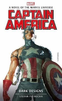 Marvel Novels - Captain America: Dark Designs Av Stefan Petrucha