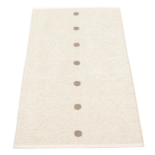 Pappelina Peg matte 70x140 cm dark linen / vanilla