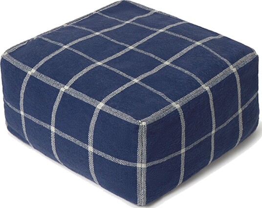 Lorena Canals Sitpuff Geo Block Blue