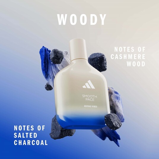 Adidas Vibes Smooth Pace Eau de Parfum 30 ml - Harmonisk Duft med Kasjmirtre