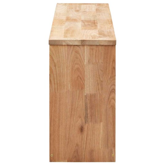 vidaXL Skobenk 94x20x38 cm heltre valn?tt vidaXL Skobenk 94x20x38 cm heltre valn?tt