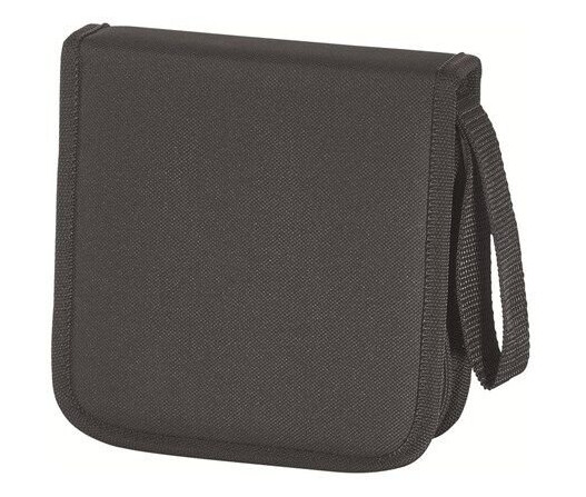 Hama CD/DVD Nylon Wallet 32 - Svart, 600D Nylon, 32 Plater