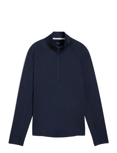 PUMA Golf W Pure 2.0 1/4 Zip - Navy - S