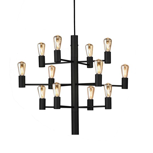 Herstal Manola 12 Kroner Svart E14 Dimbar LED 1576780-01-0 1576787-01-0 Herstal Manola 12 Kroner Svart E14 Dimbar LED 1576780-01-0 1576787-01-0