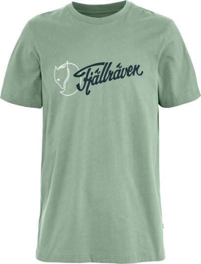 Fjellreven Men"s Archive Logo T Shirt Misty Green XL
