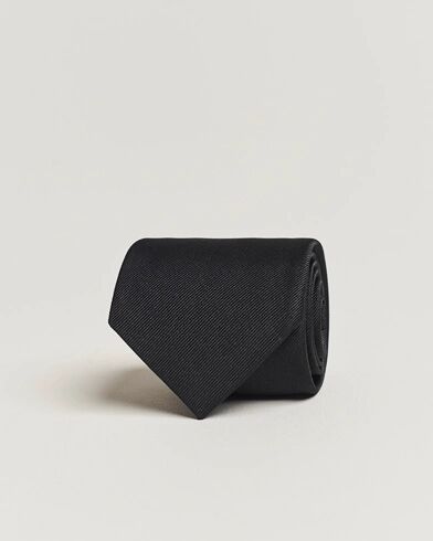 Amanda Christensen Plain Classic Tie 8 cm Black Amanda Christensen Plain Classic Tie 8 cm Black