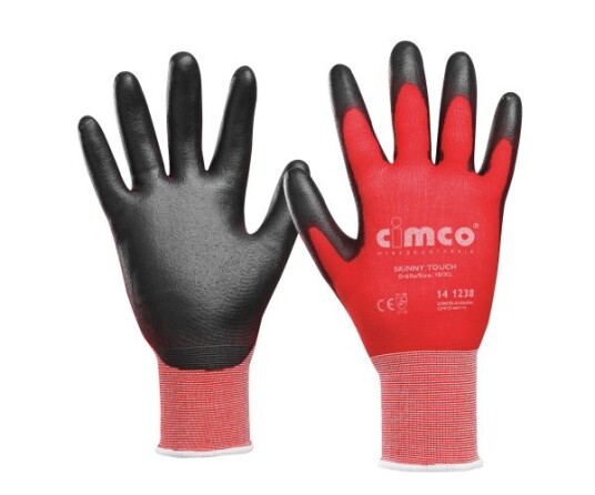 Cimco 141237 Verkstedhansker Sort Rød L Voksen Unisex 2 Stykker Cimco 141237 Verkstedhansker Sort Rød L Voksen Unisex 2 Stykker