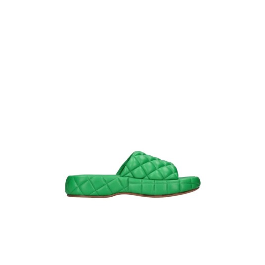 Bottega Veneta, Dame, Sko, Grønn, 38 EU,