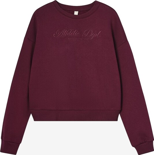 Ellos STUDIO   Collegegenser Girl Sweat Crewneck Core   Lilla