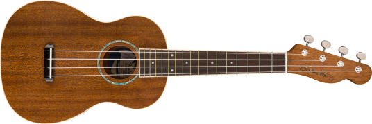Fender Zuma Concert Ukulele Walnut Fingerboard, Natural