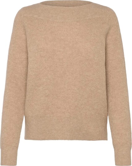 Rosemunde Rwtinker Wool Blend Ls Boatneck Pullover OAT MEAL MELANGE L