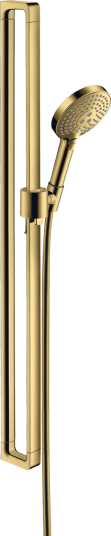 Axor Citterio E Dusjsett, 900 mm Med 3 stråletyper, Polert Gull