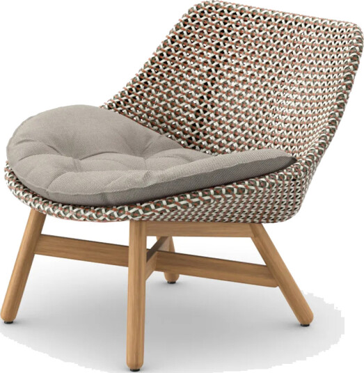 Dedon Mbrace clubstol teak AXD teak 0205 chestnut 0151 Dedon Mbrace clubstol teak AXD teak 0205 chestnut 0151